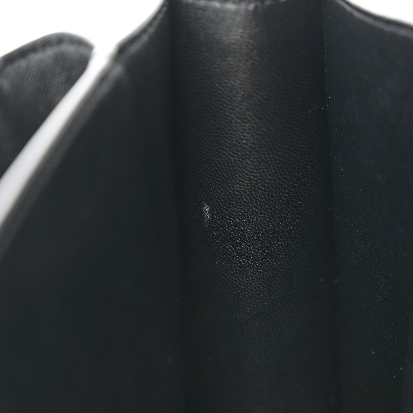 Liege Calfskin Medium Classic Box Flap Bag Black