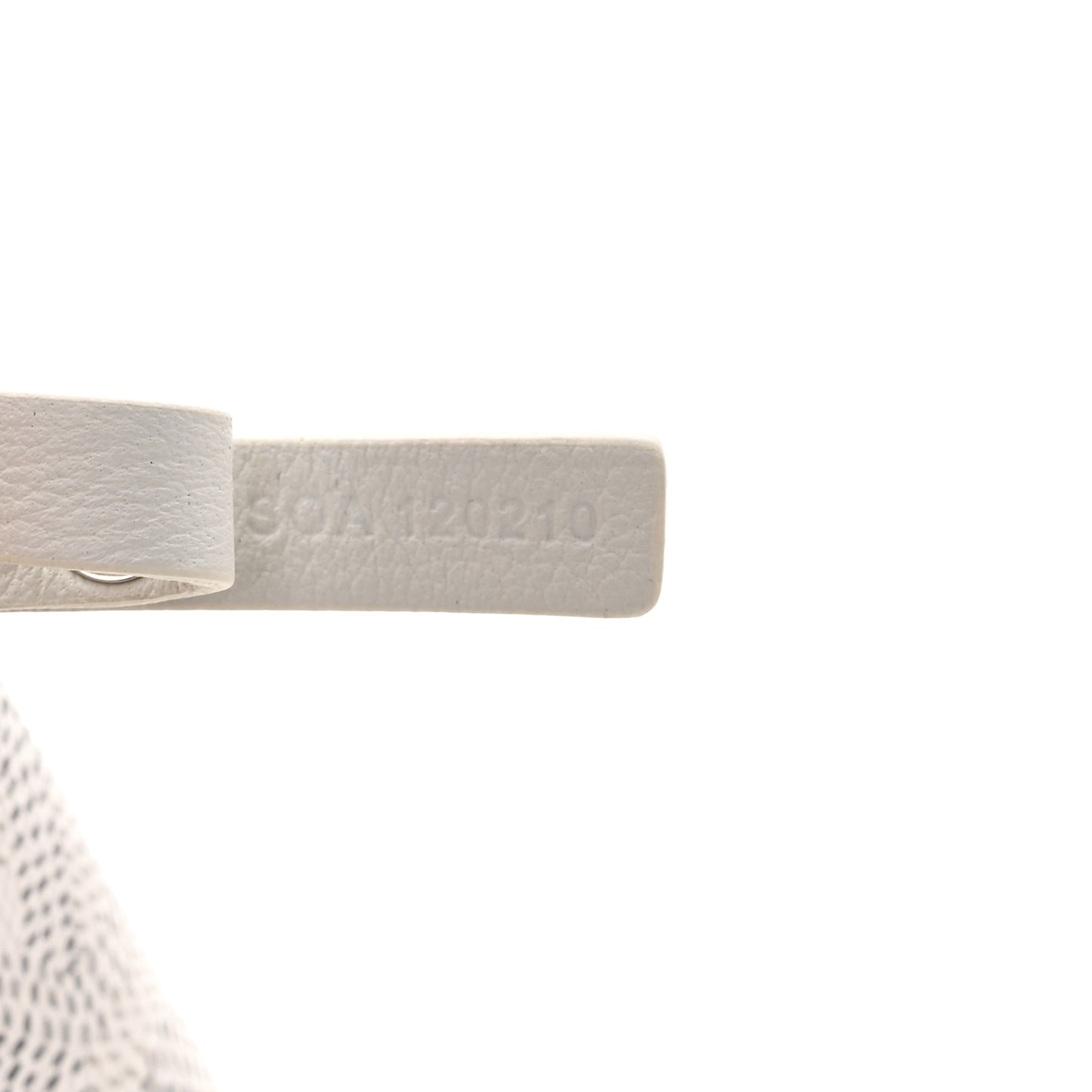 Goyardine Reversible Mini Anjou White