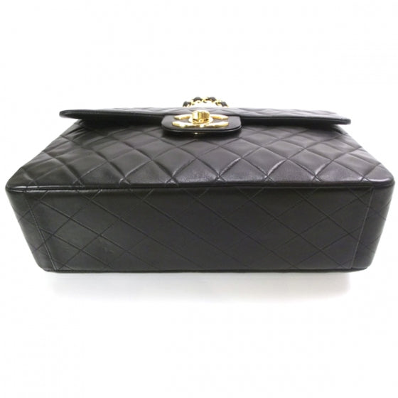 Chanel Lambskin XL Jumbo Flap Black 4 of 13
