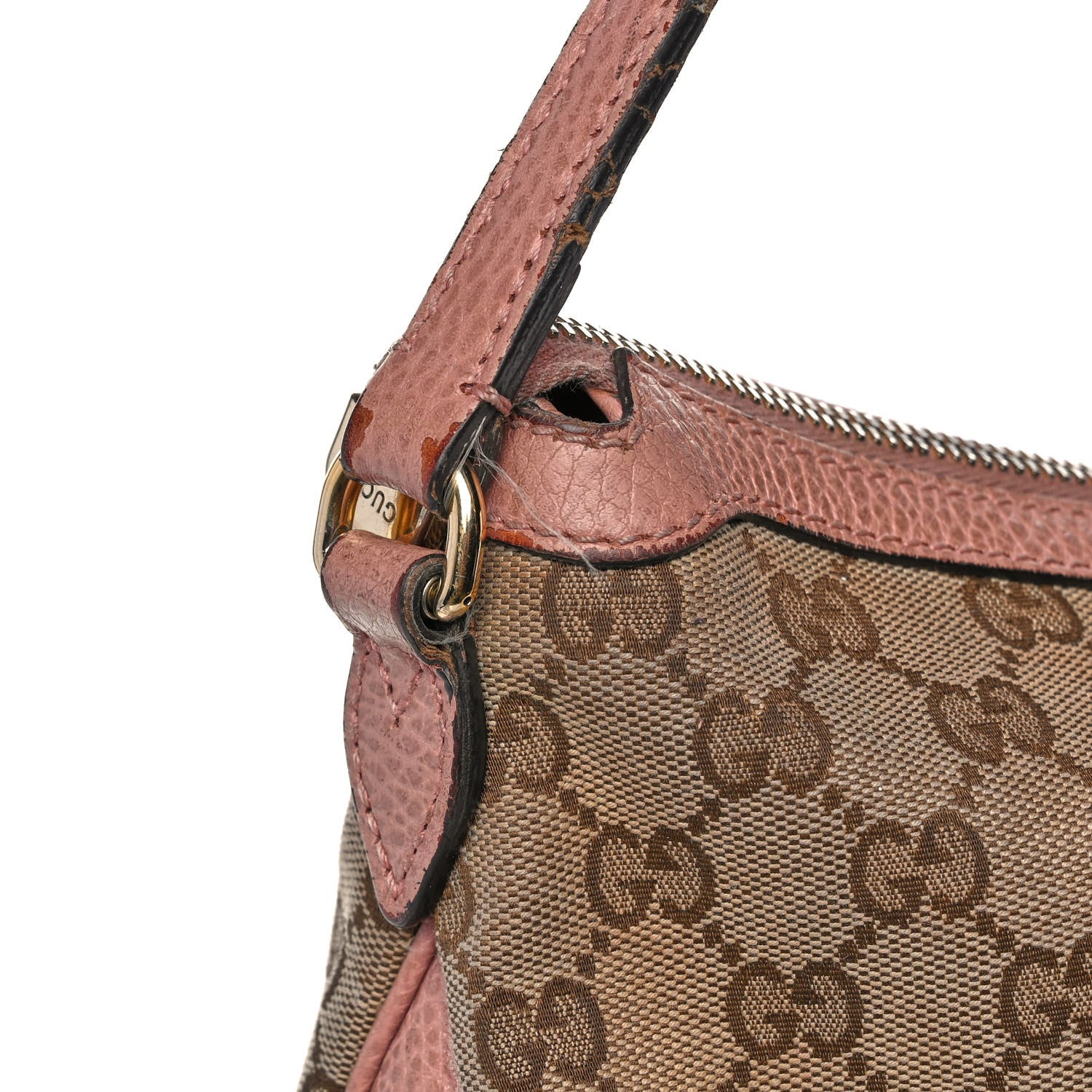 Gucci GG Monogram Large Margaux Hobo Beige Soft Pink 17 of 17