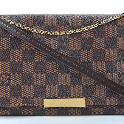 Louis Vuitton Damier Ebene Favorite MM 9 of 13