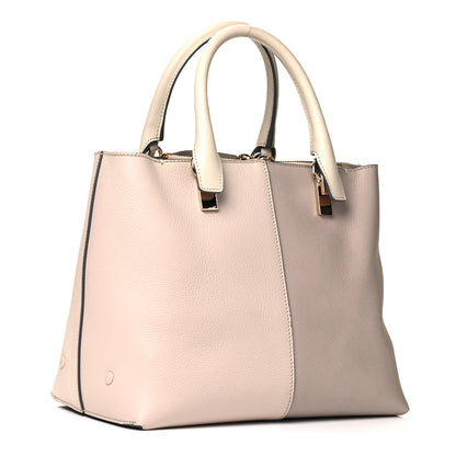 Chloe Grained Calfskin Medium Two Tone Baylee Open Tote 2 of 4