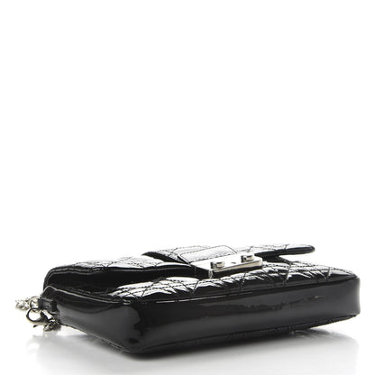 Christian Dior Patent Cannage New Lock Pouch Black 4 of 8