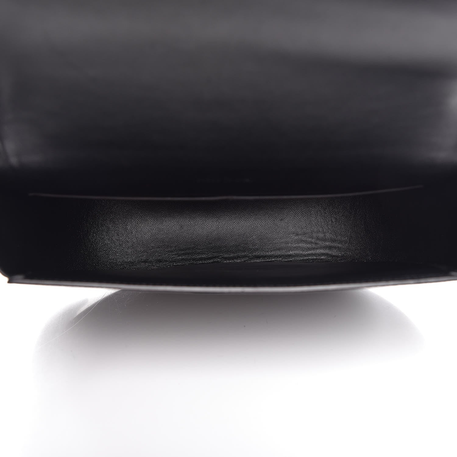 Celine Grained Calfskin Compact Trotteur Black 5 of 9