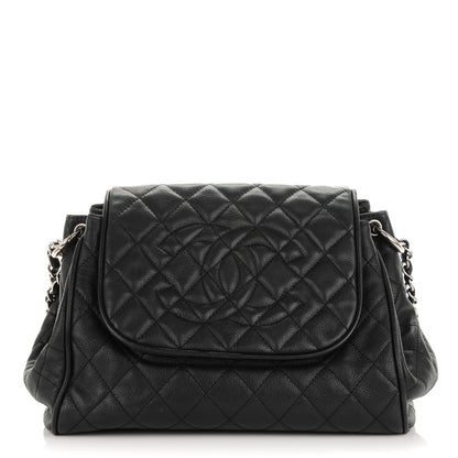 Chanel Caviar Quilted Timeless Accordion Flap Black 1 of 7
