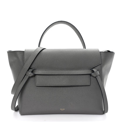 Celine Grained Calfskin Mini Belt Bag Grey 1 of 11