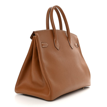 Hermes Epsom Birkin 35 Gold 3 of 13