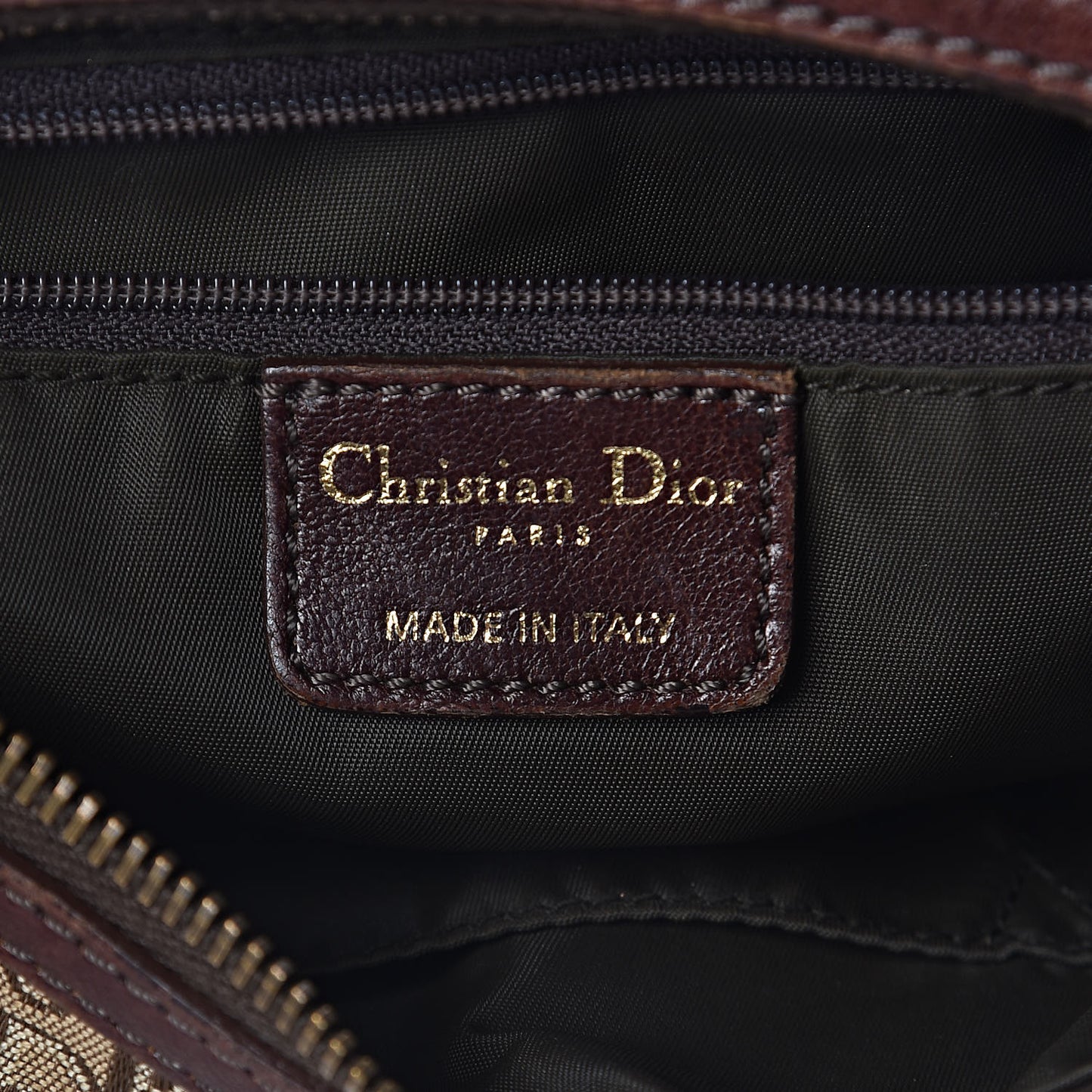 Monogram Buckle Hobo Beige