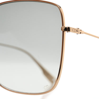 Christian Dior Metal Stellaire 1 Square Sunglasses Gold 8 of 9