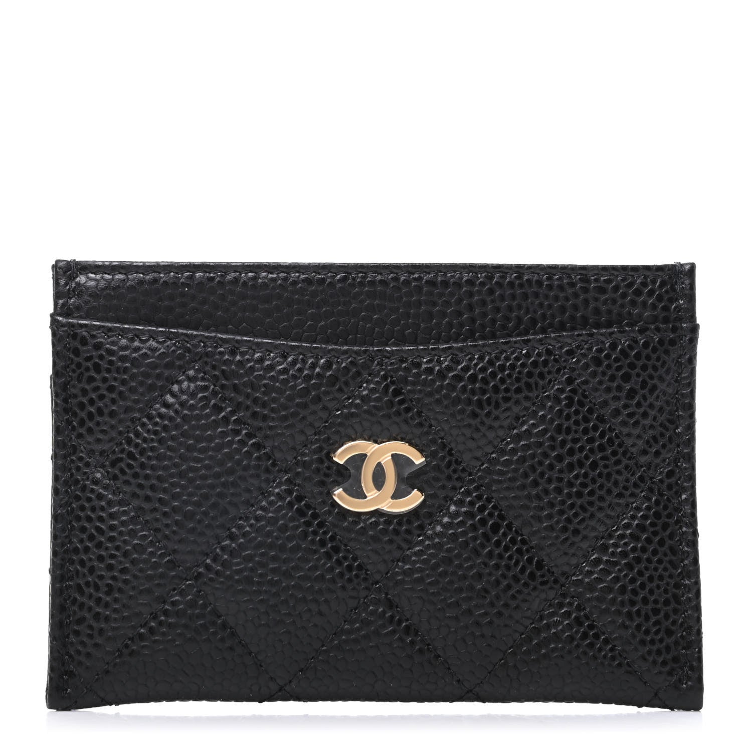 Chanel Caviar Quilted Card Holder Black 1 of 8