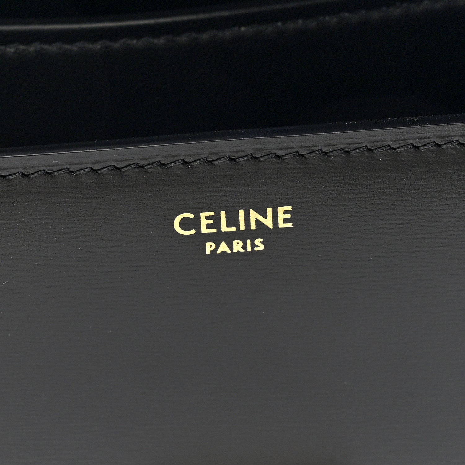 Celine Box Calfskin Medium Classic Box Flap Bag Black 6 of 9