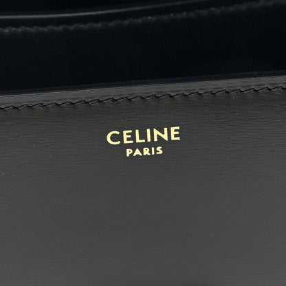 Celine Box Calfskin Medium Classic Box Flap Bag Black 6 of 9