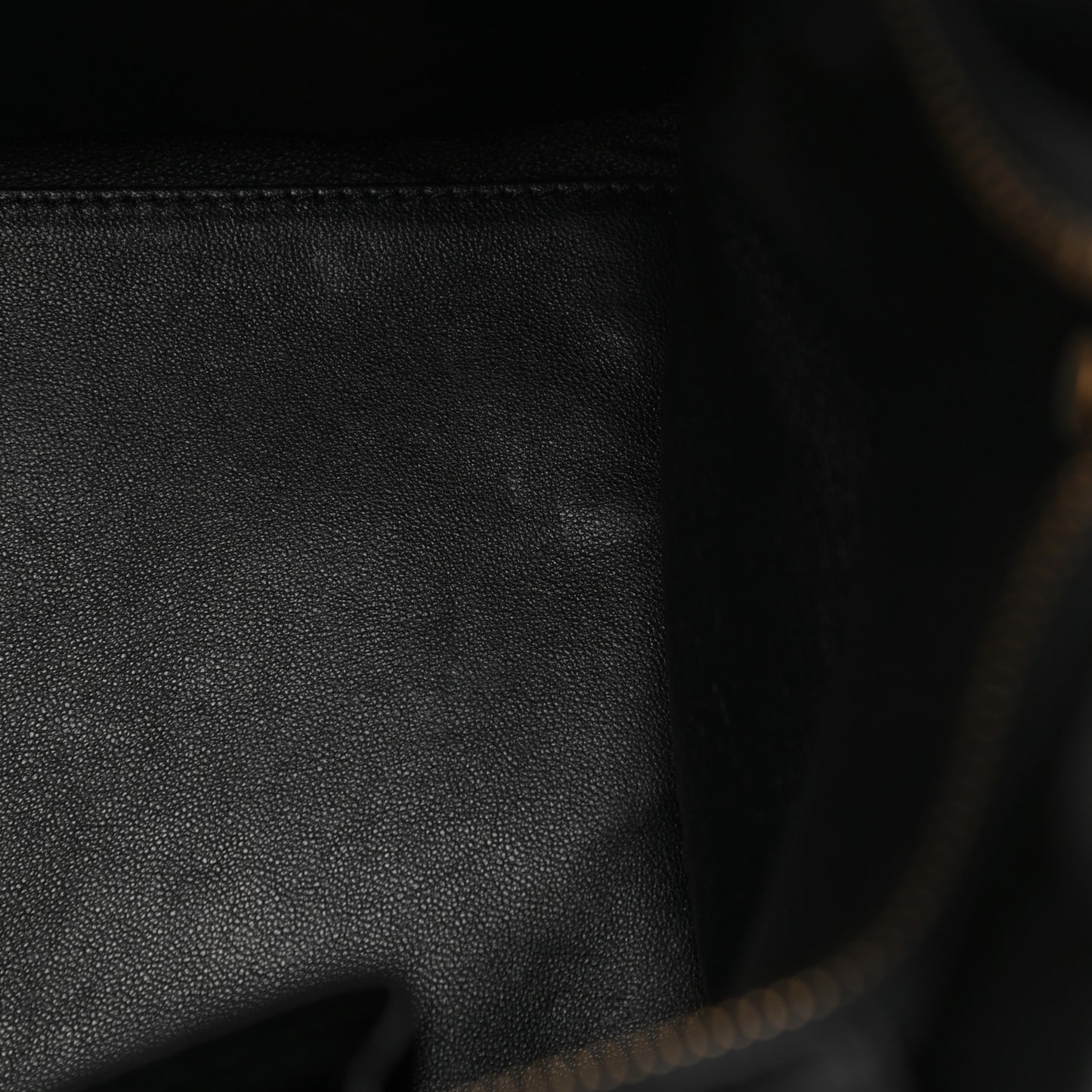 Bullhide Calfskin Mini Bi-Color Luggage Black White