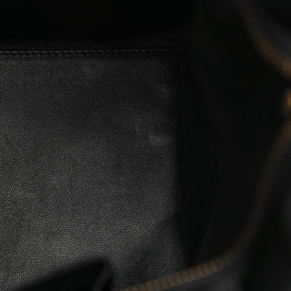 Celine Bullhide Calfskin Mini Bi-Color Luggage Black White 11 of 12