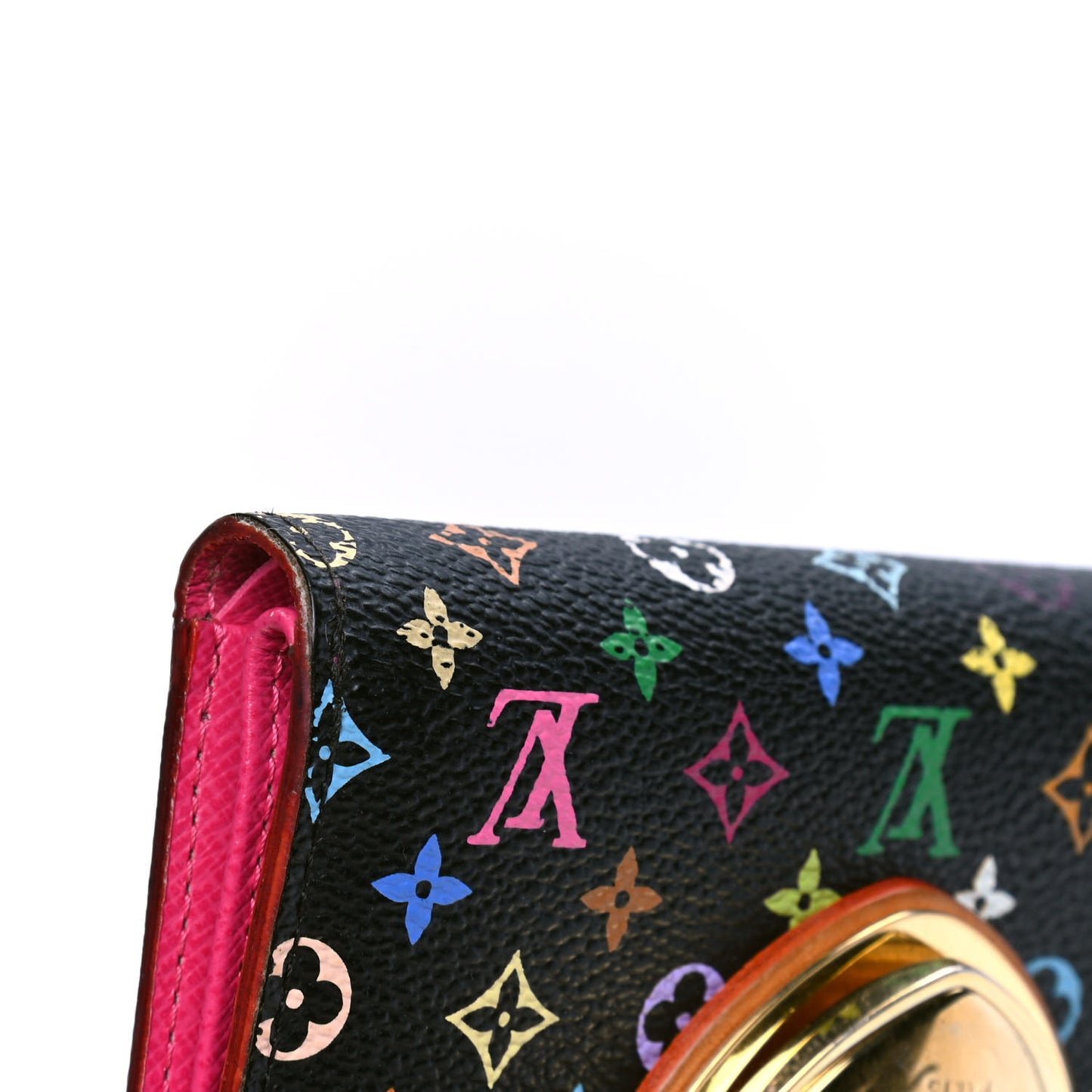 Monogram Multicolor Joey Wallet Black Grenade