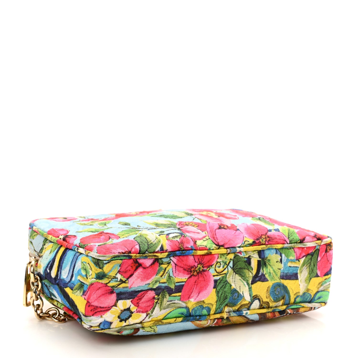 Dolce & Gabbana Brocade Floral Glam Crossbody Camera Bag Multicolor 3 of 8