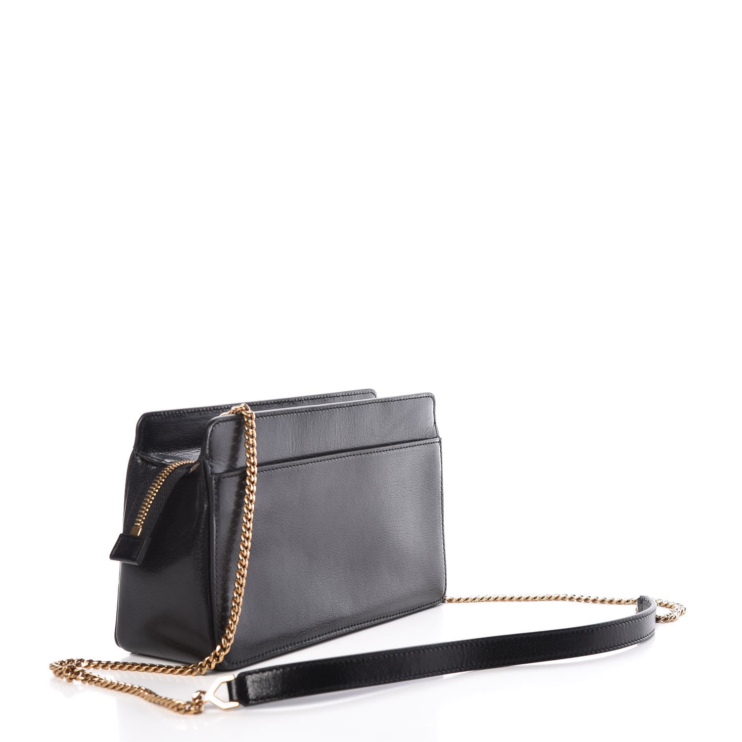 Givenchy Goatskin Diamond Quilted Pocket Crossbody Black 3 of 8