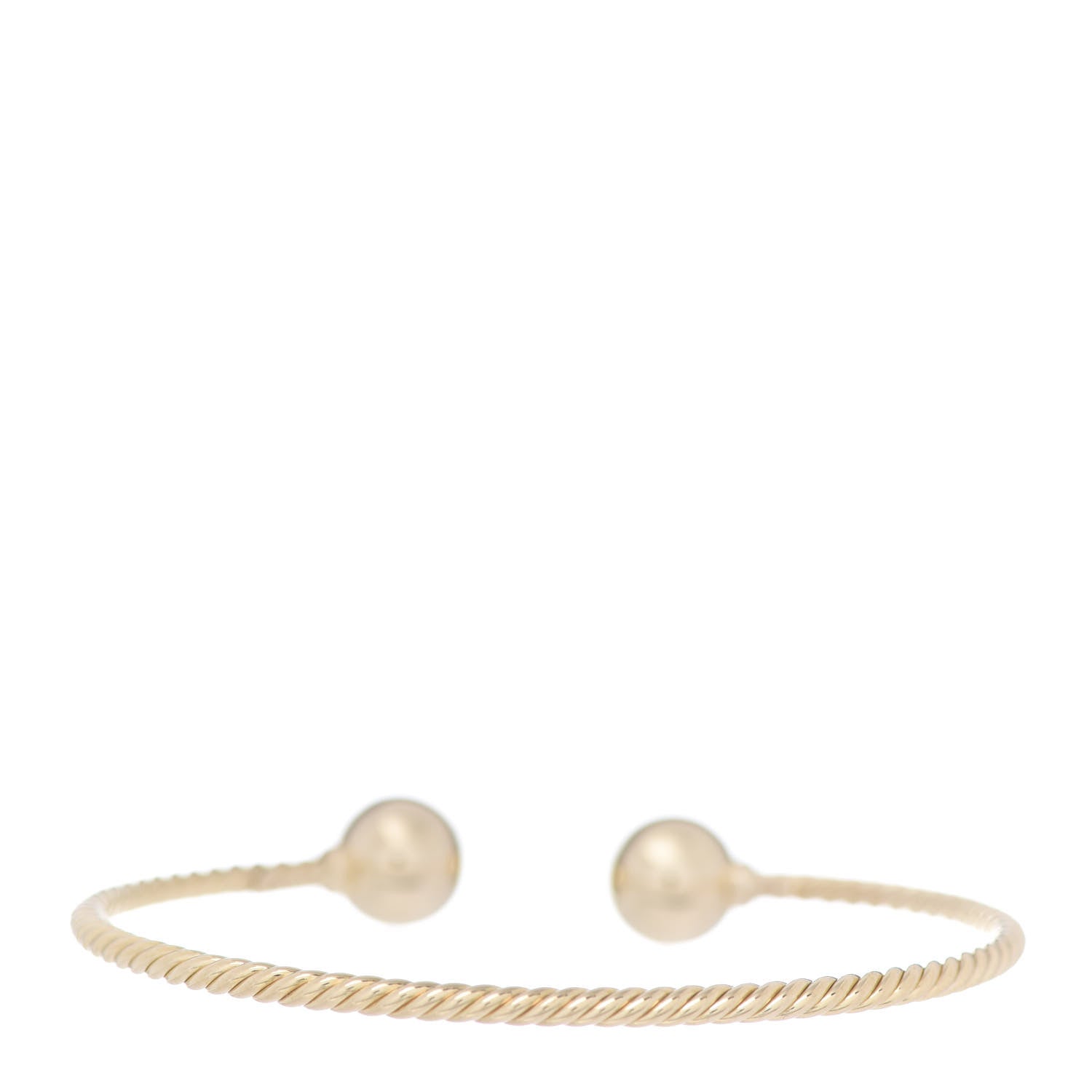 David Yurman 18K Yellow Gold 10mm Solari Bracelet 3 of 5