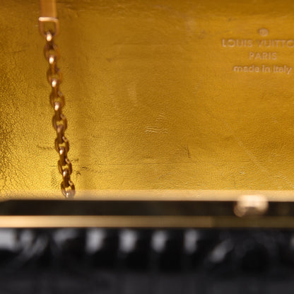 Louis Vuitton Vernis Monogram Motard Minaudiere Clutch Black 10 of 12