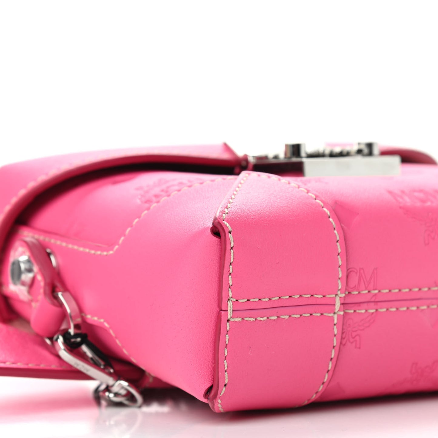 Calfskin Ottomar Monogram Soft Berlin Belt Bag Pink
