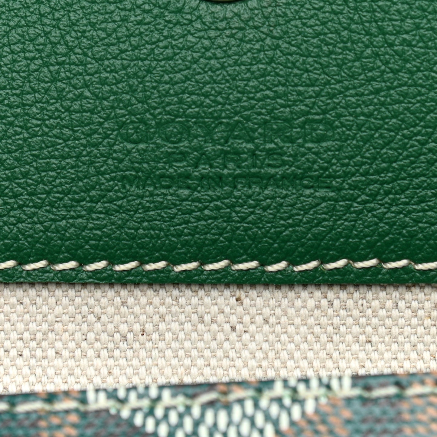 Goyardine Saint Louis PM Green