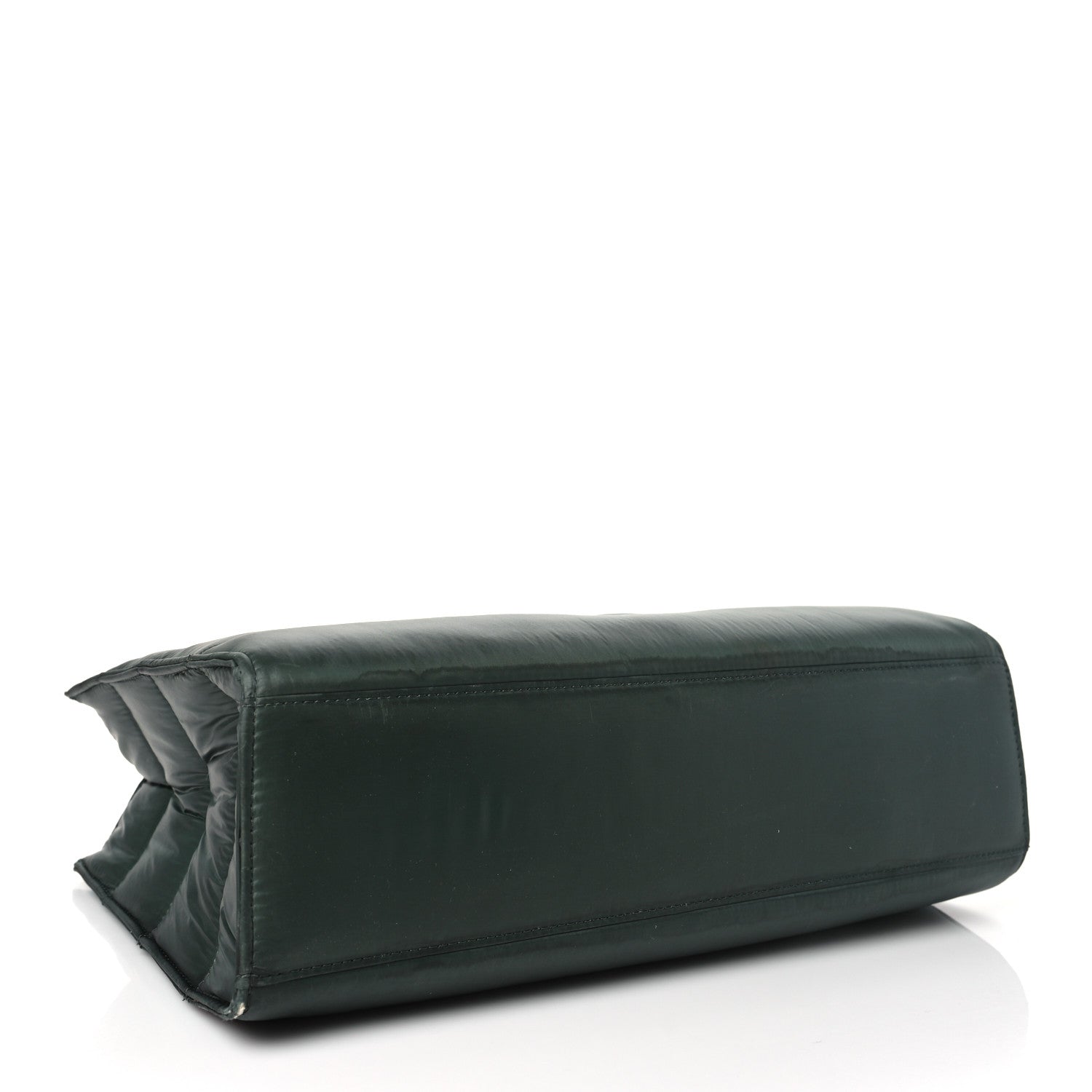 Telfar Nylon Medium Puff Shopping Bag Green 4 of 12