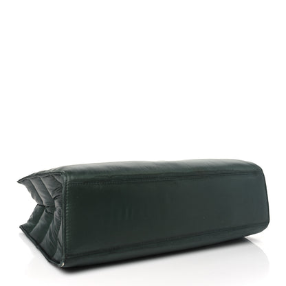 Telfar Nylon Medium Puff Shopping Bag Green 4 of 12