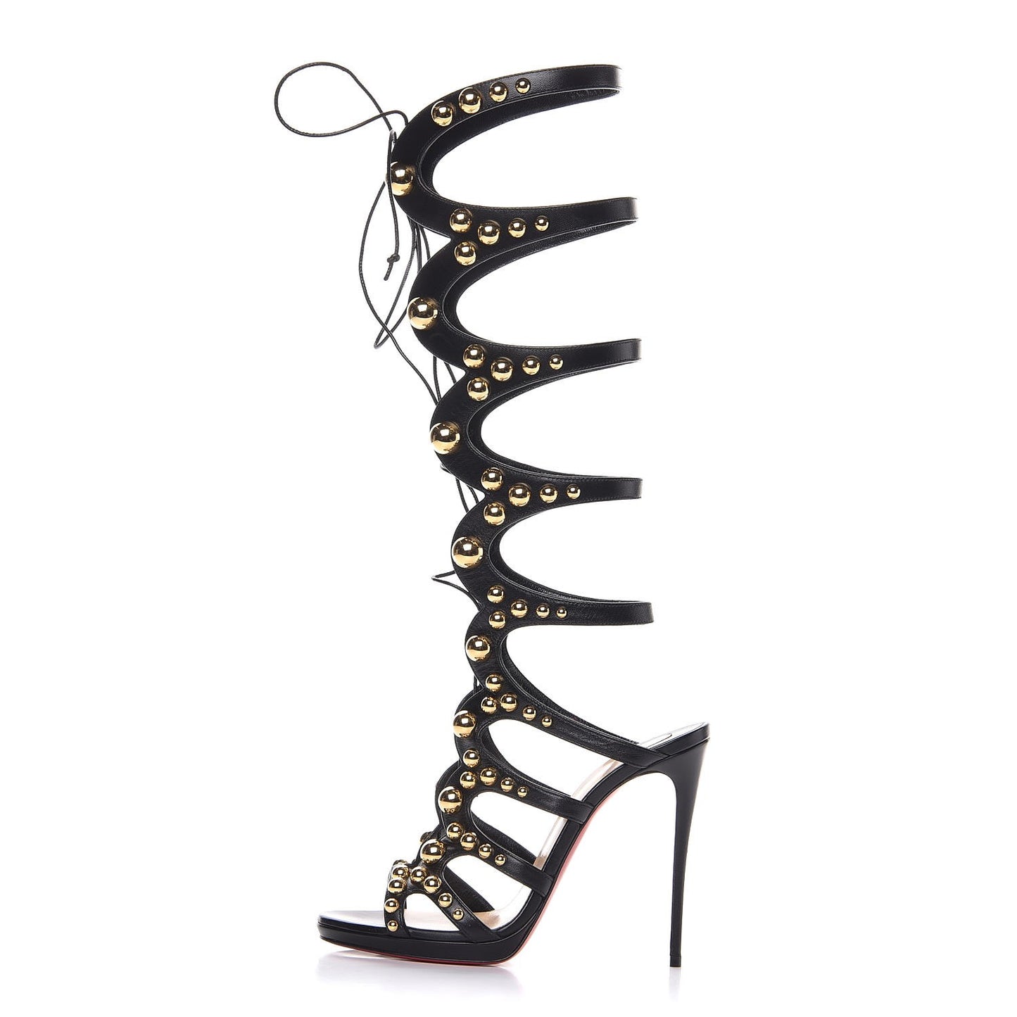 Kid Amazoutiful 120 Lace Up Sandals 39 Black/Gold