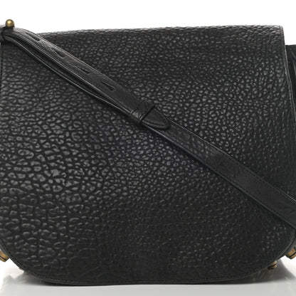 Alexander Wang Pebbled Lambskin Lia Sling Black with Antique Brass Hardware 8 of 13