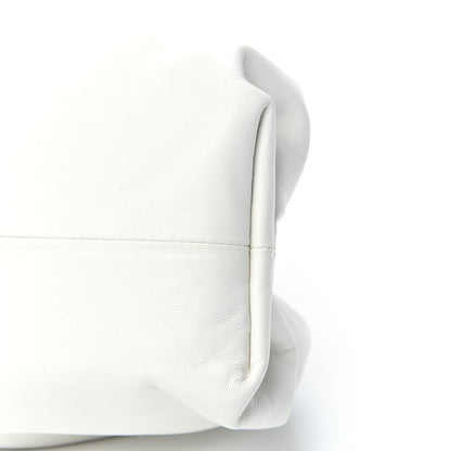 Bottega Veneta Smooth Butter Calf The Pouch Oversized Clutch Mist 10 of 10