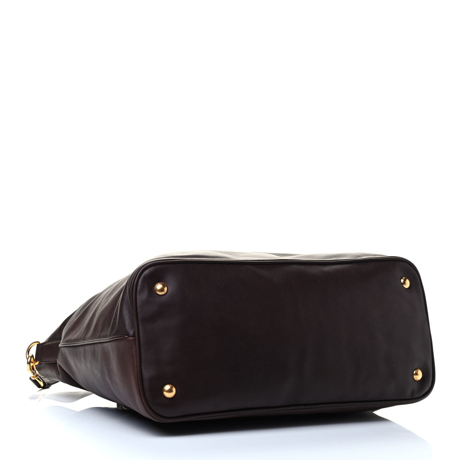 Prada Soft Calf Shopping Tote Nocciolo 3 of 4