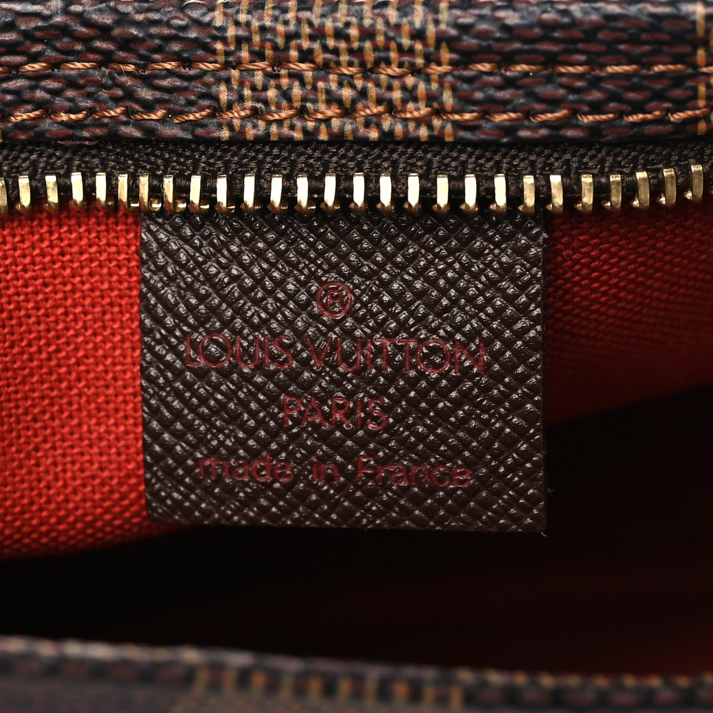 Damier Ebene Trousse Make Up Bag Pochette