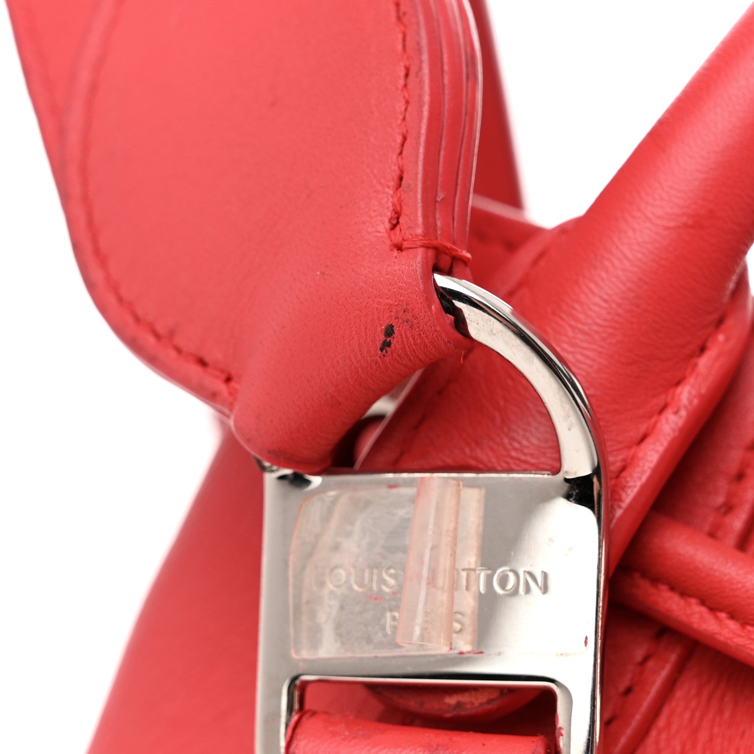 Louis Vuitton Calfskin Bucket Bag  Dark Pink 15 of 15