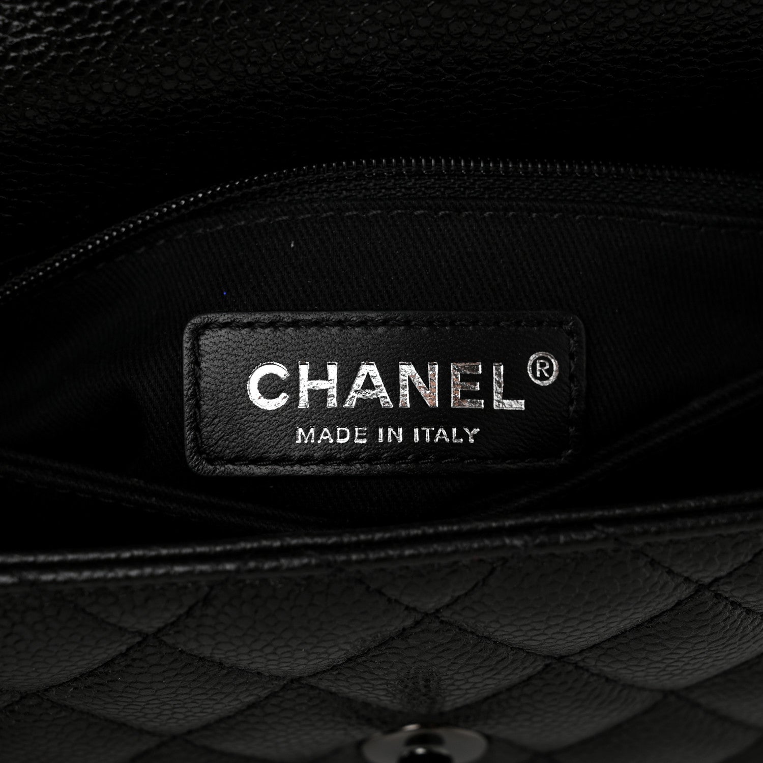 Chanel Caviar Quilted Mini Coco Handle Flap So Black 6 of 10