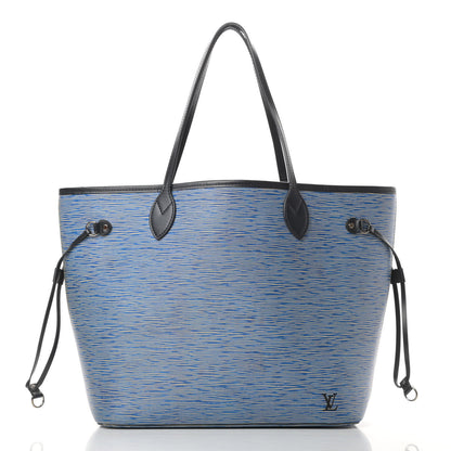 Louis Vuitton Epi Neverfull MM Denim Light 3 of 18