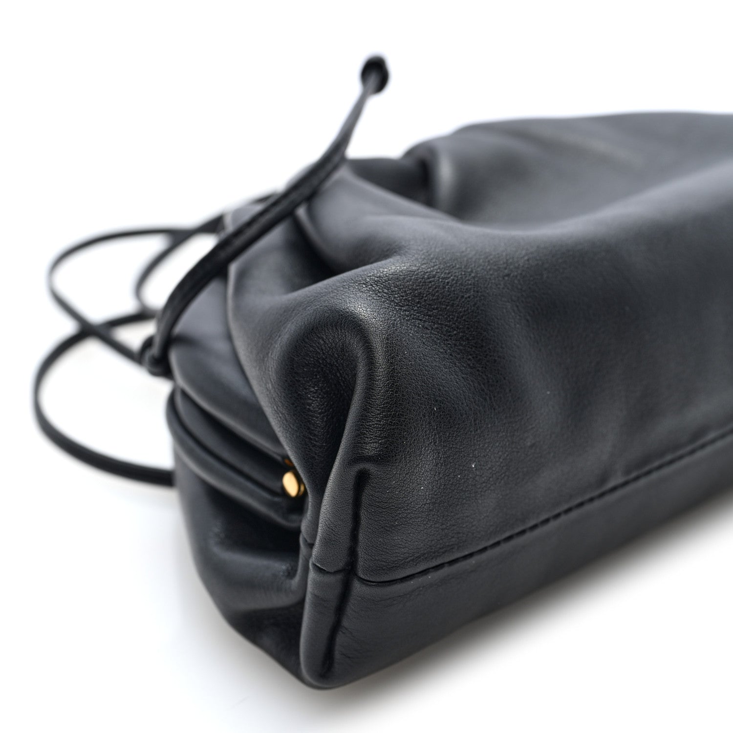 Bottega Veneta Butter Calfskin The Mini Pouch Black 8 of 9