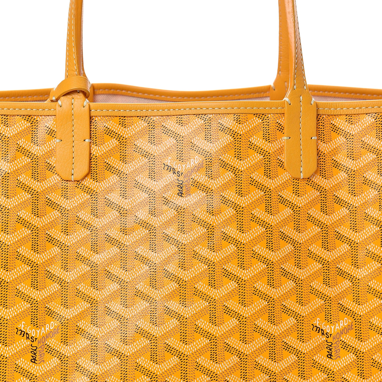 Goyardine Saint Louis PM Yellow