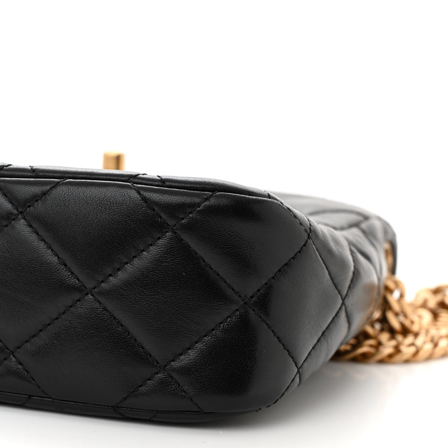 Chanel Lambskin Quilted Pillow Crush Hobo Black 10 of 12
