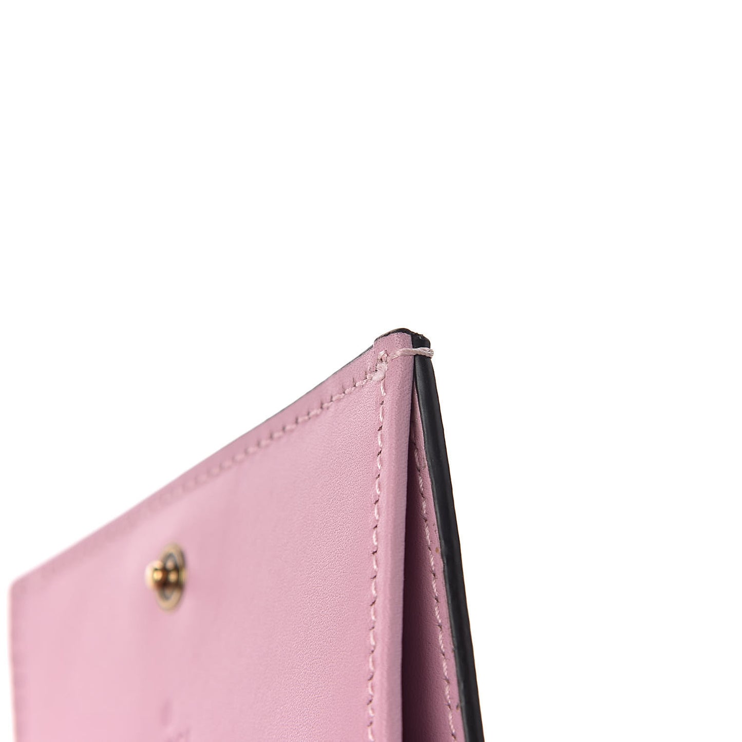 GG Supreme Monogram Strawberry Card Case