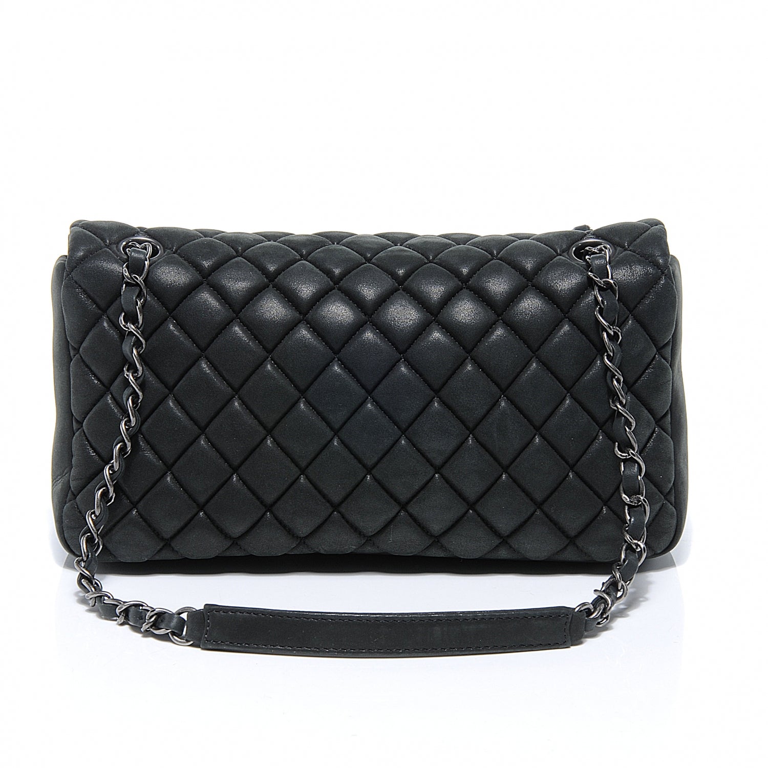 Chanel Iridescent Calfskin Small New Bubble Flap Anthracite 7 of 8
