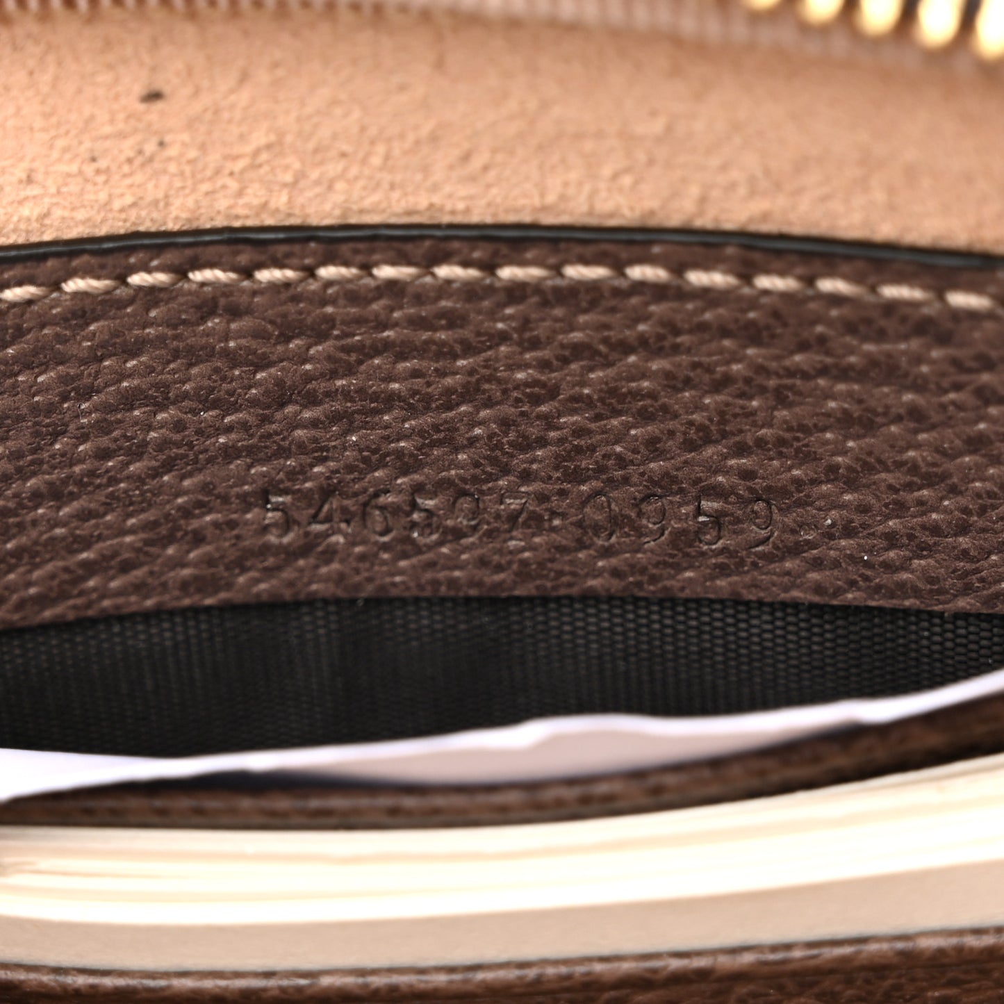 GG Supreme Monogram Web Mini Ophidia GG Bag Brown