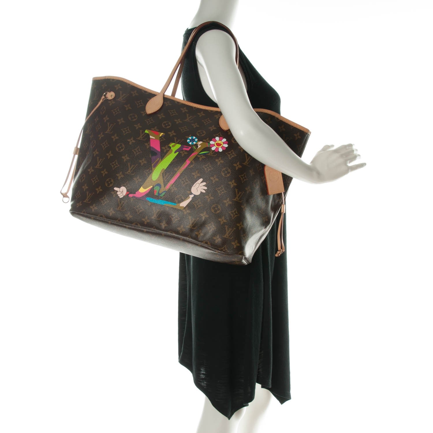 Louis Vuitton Monogram MOCA Neverfull GM 2 of 7