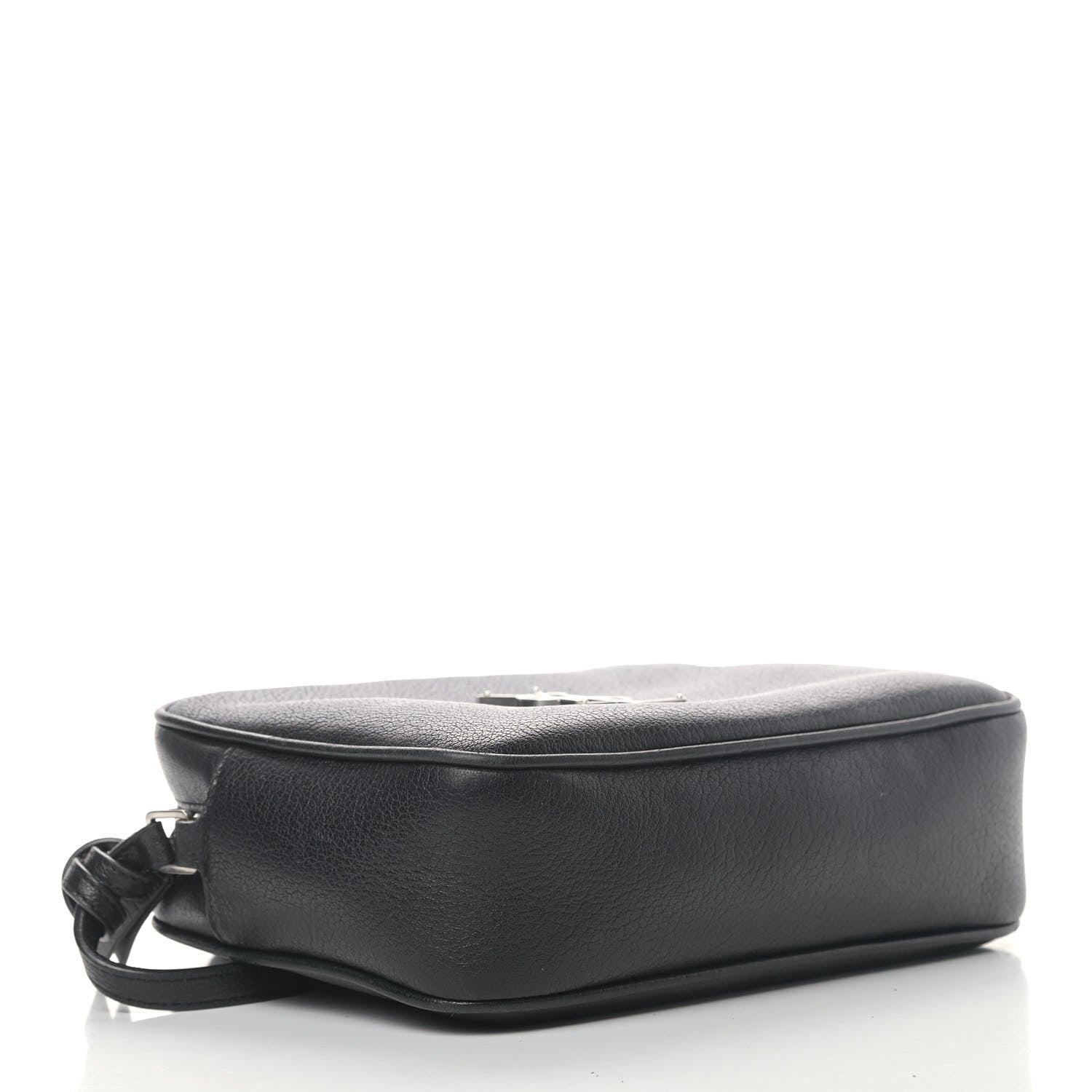 Saint Laurent Lambskin Monogram Small Lou Camera Bag Black 3 of 7