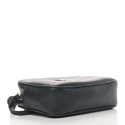 Saint Laurent Lambskin Monogram Small Lou Camera Bag Black 3 of 7