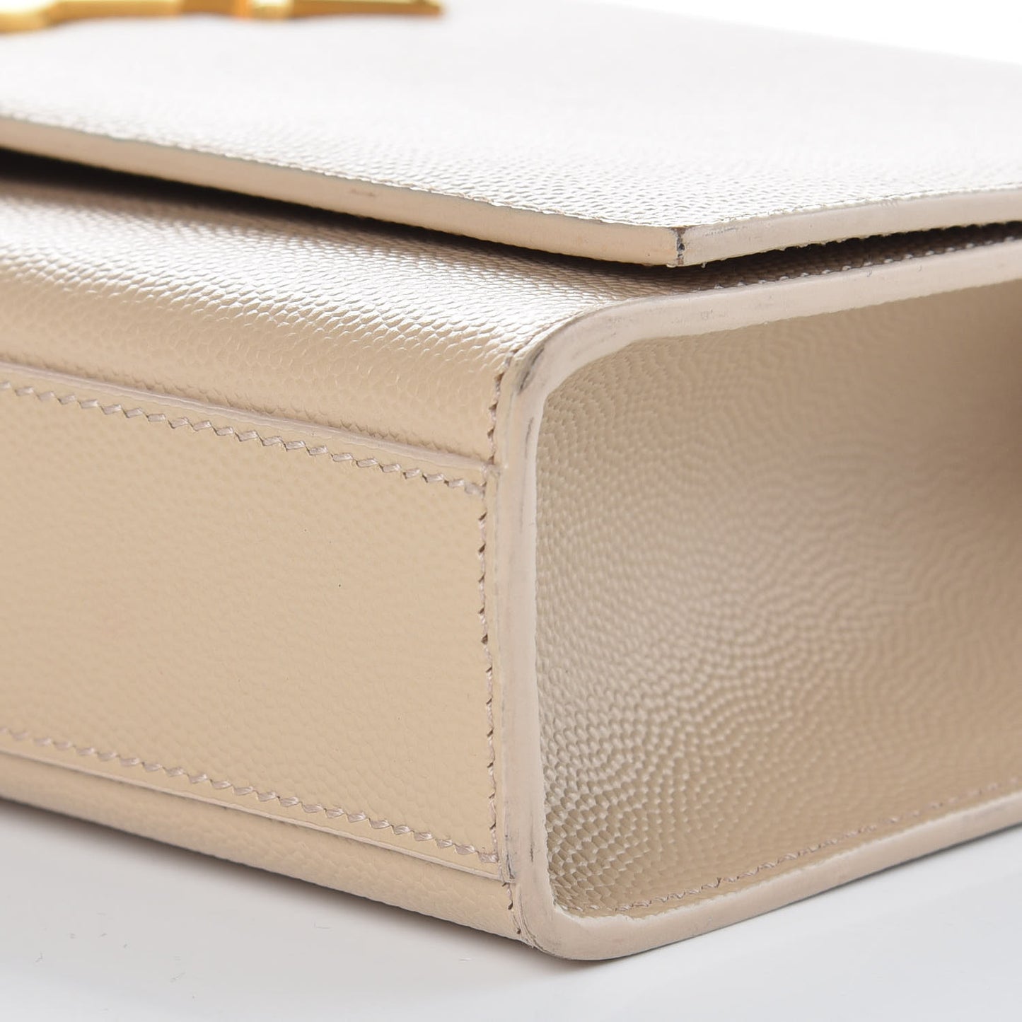 Grain De Poudre Medium Monogram Kate Satchel Nude Powder