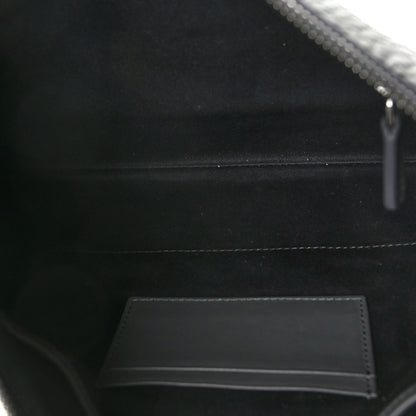 MCM Visetos Liz Shopper Tote Pouch Phantom Grey 5 of 6