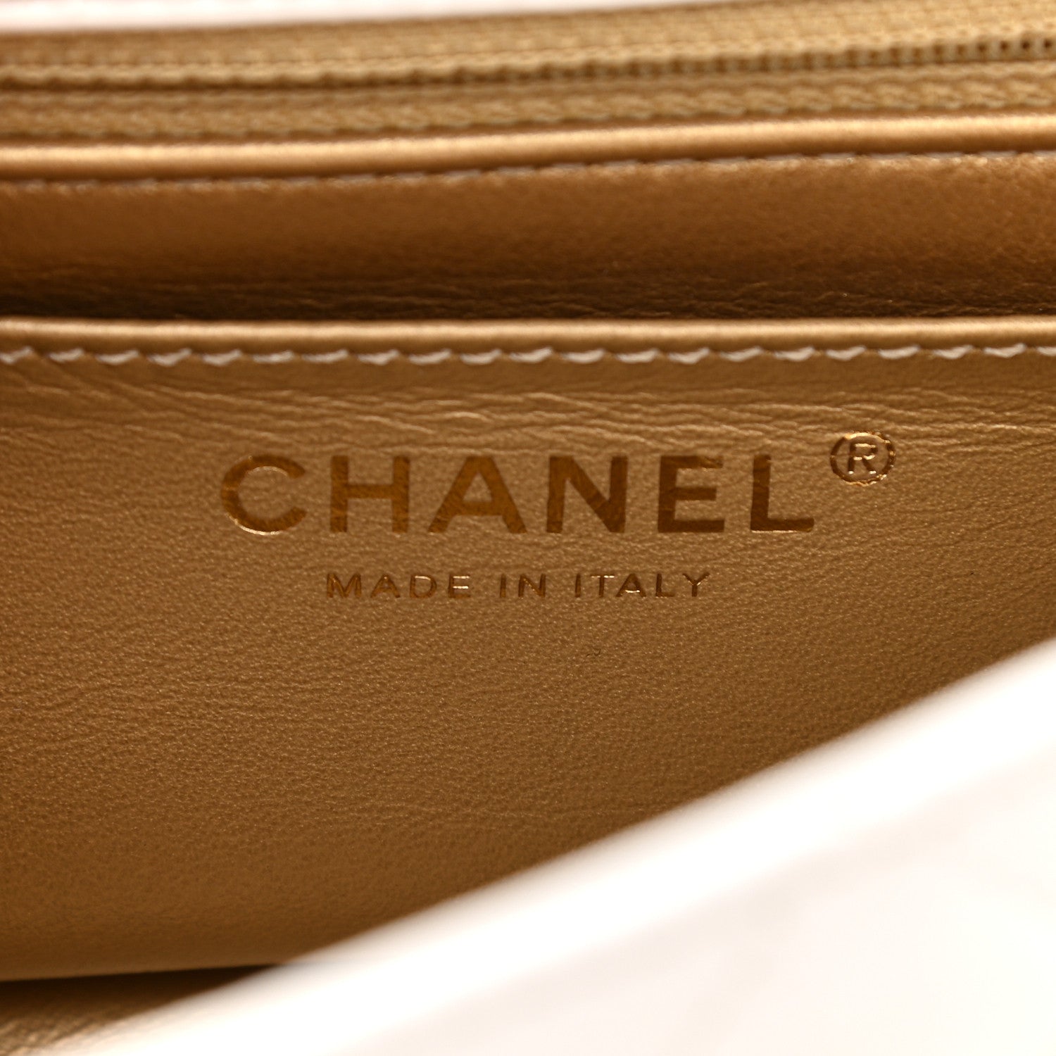 Chanel Lambskin Quilted Mini Rectangular Pearl Crush Flap White 6 of 9