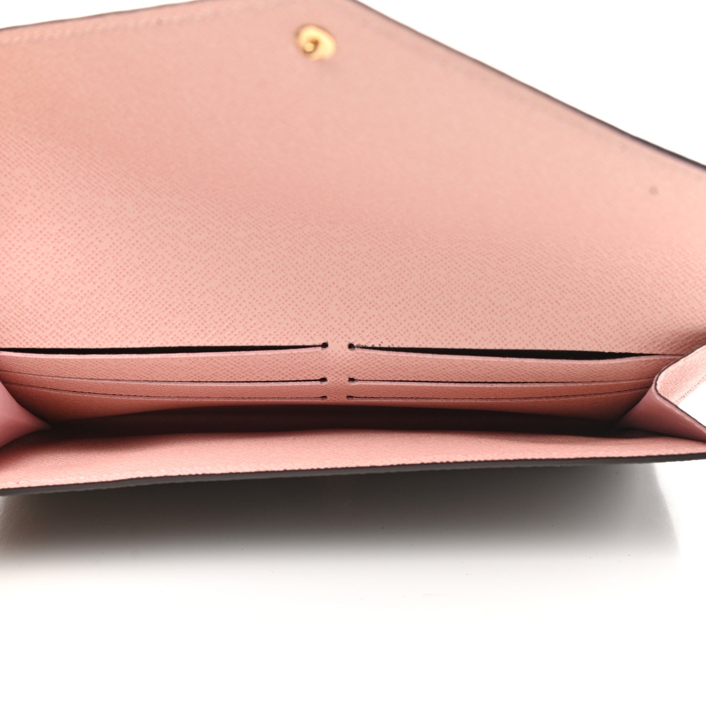Monogram Jeanne Wallet Rose Ballerine