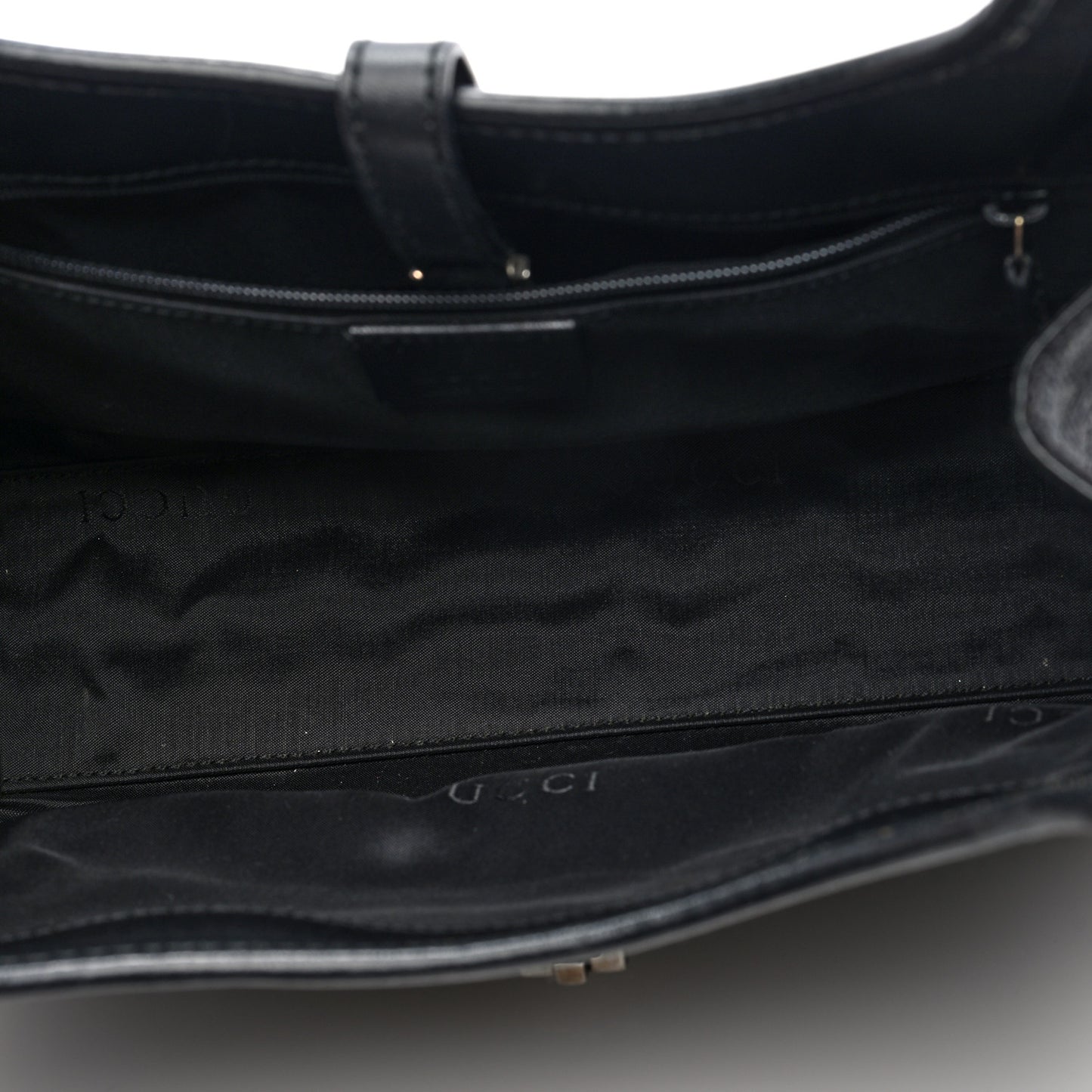 Monogram Bardot Shoulder Bag Black