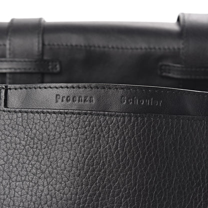 Proenza Schouler Pebbled Calfskin PS Courier Backpack Black 6 of 14